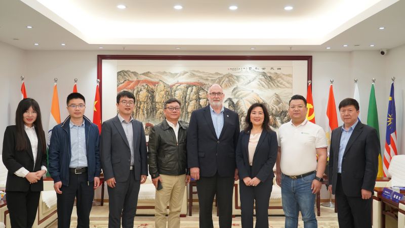 热烈欢迎 || 美国堪萨斯州代表团一行到访FH体育（中国）官方在线参观交流